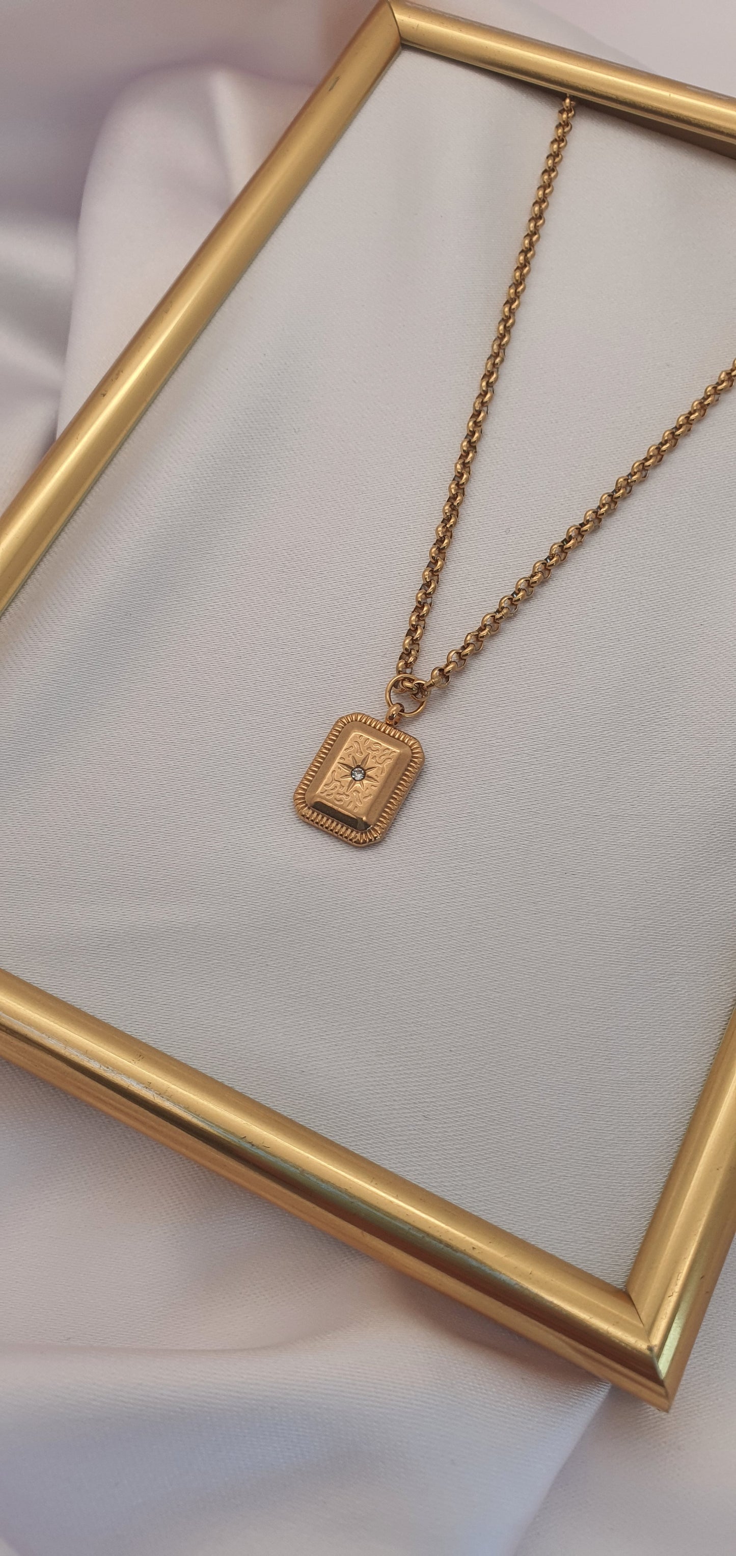 "OASIS" PENDANT NECKLACE | GOLD / SILVER