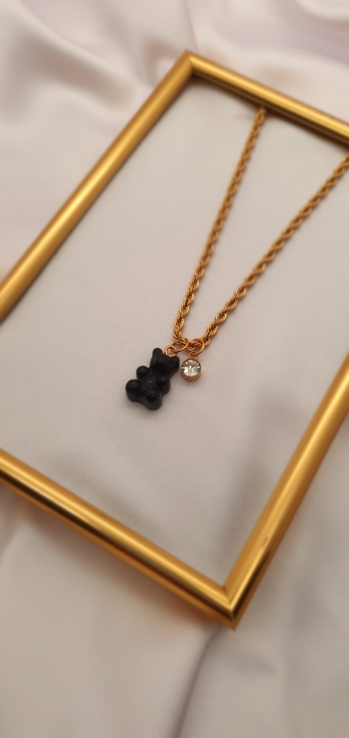 "BEAR" PENDANT NECKLACE