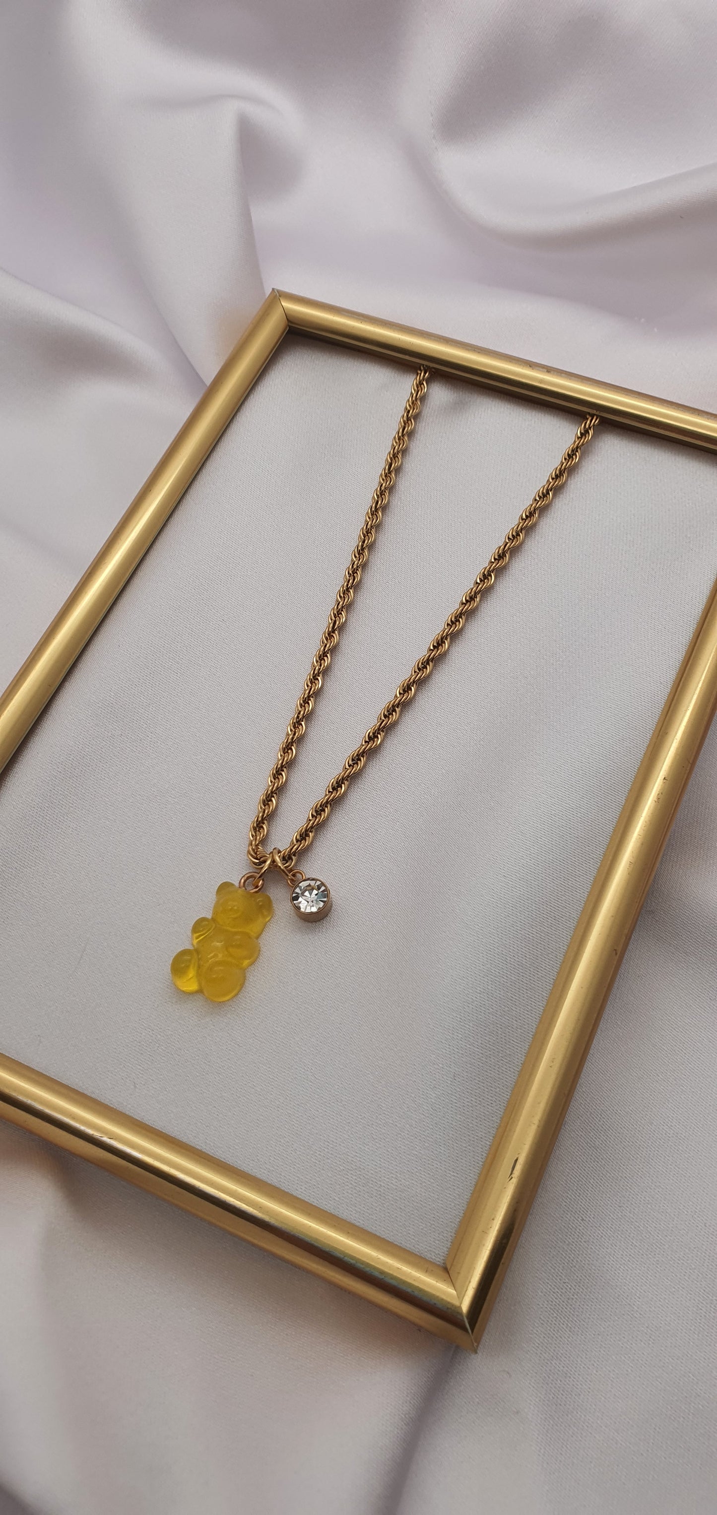 "BEAR" PENDANT NECKLACE