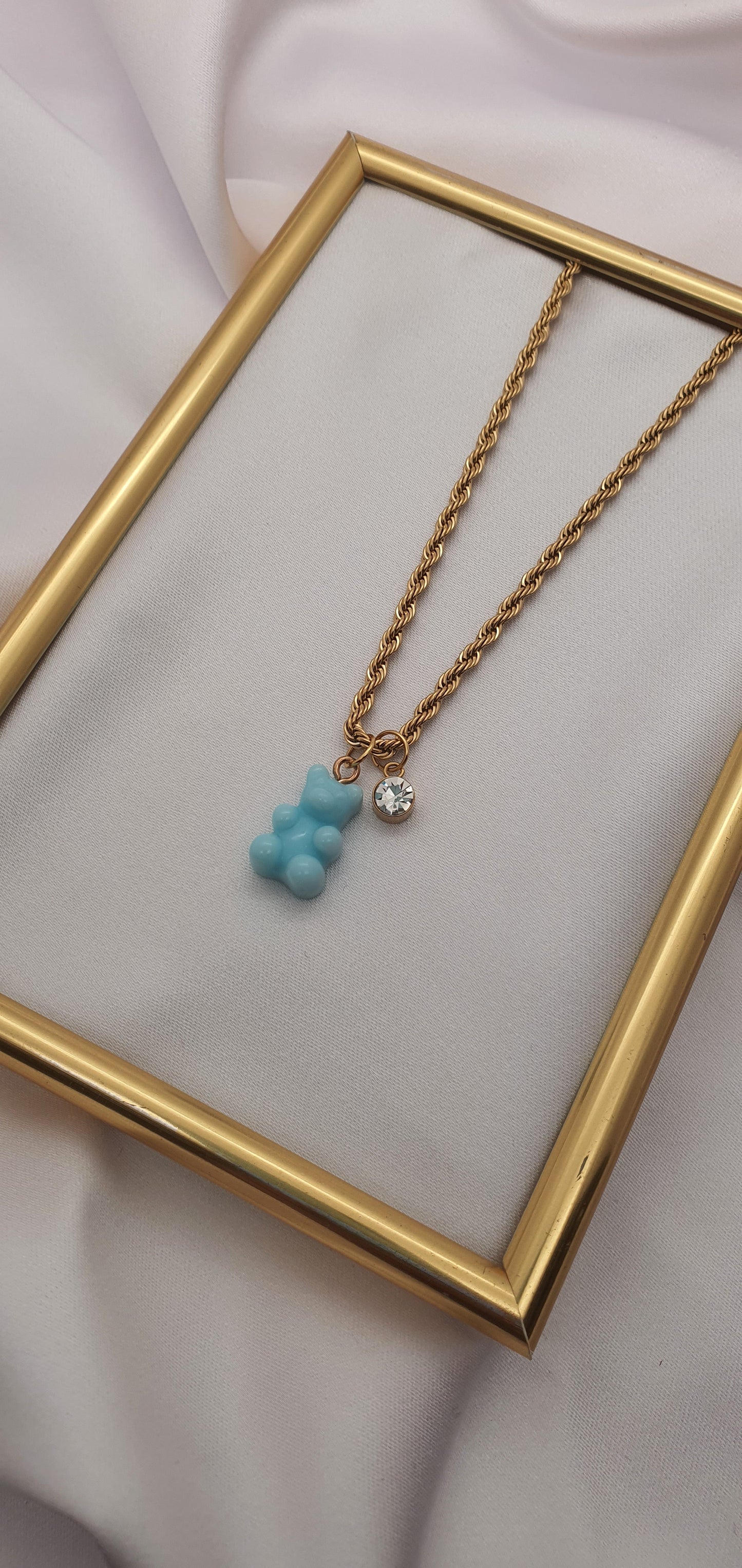 "BEAR" PENDANT NECKLACE