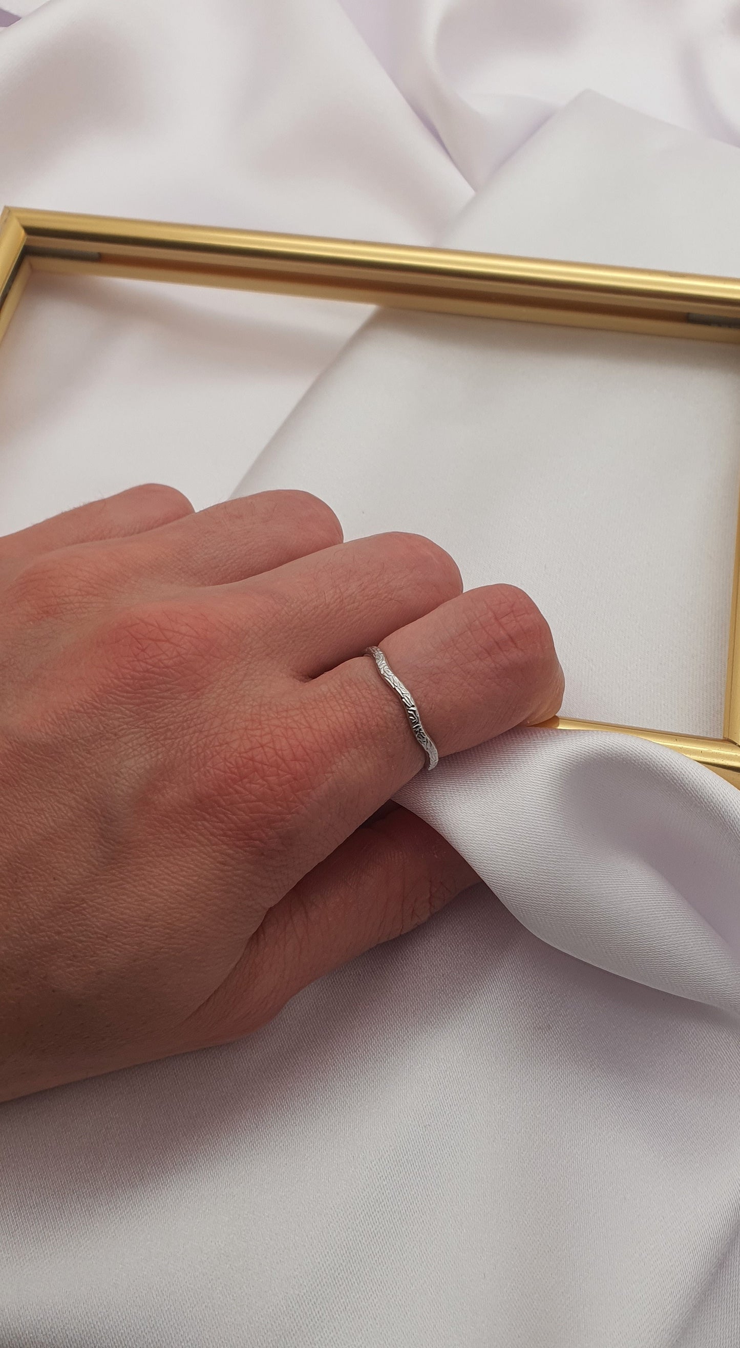 "AIRY" ADJUSTABLE RING | GOLD / SILVER