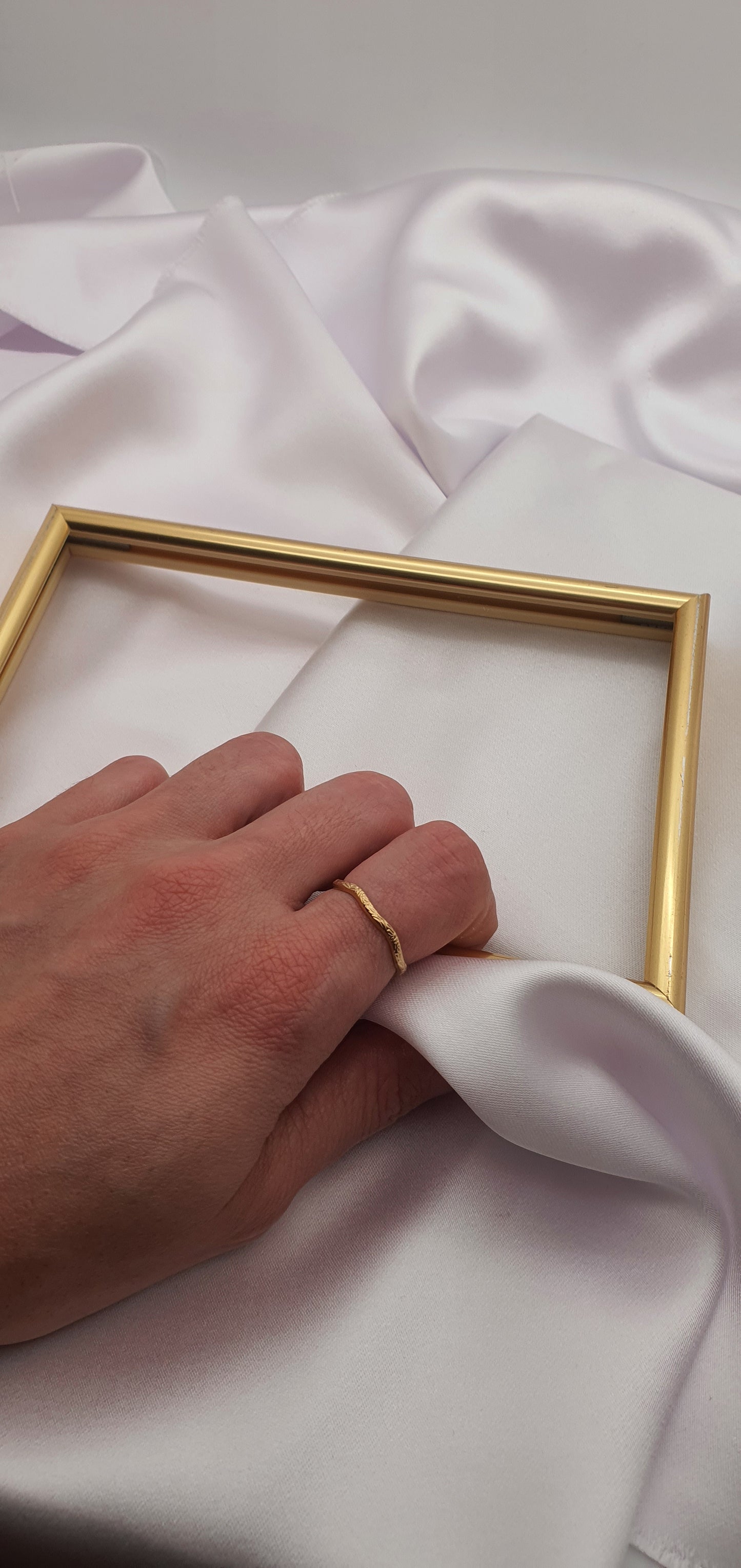 "AIRY" ADJUSTABLE RING | GOLD / SILVER