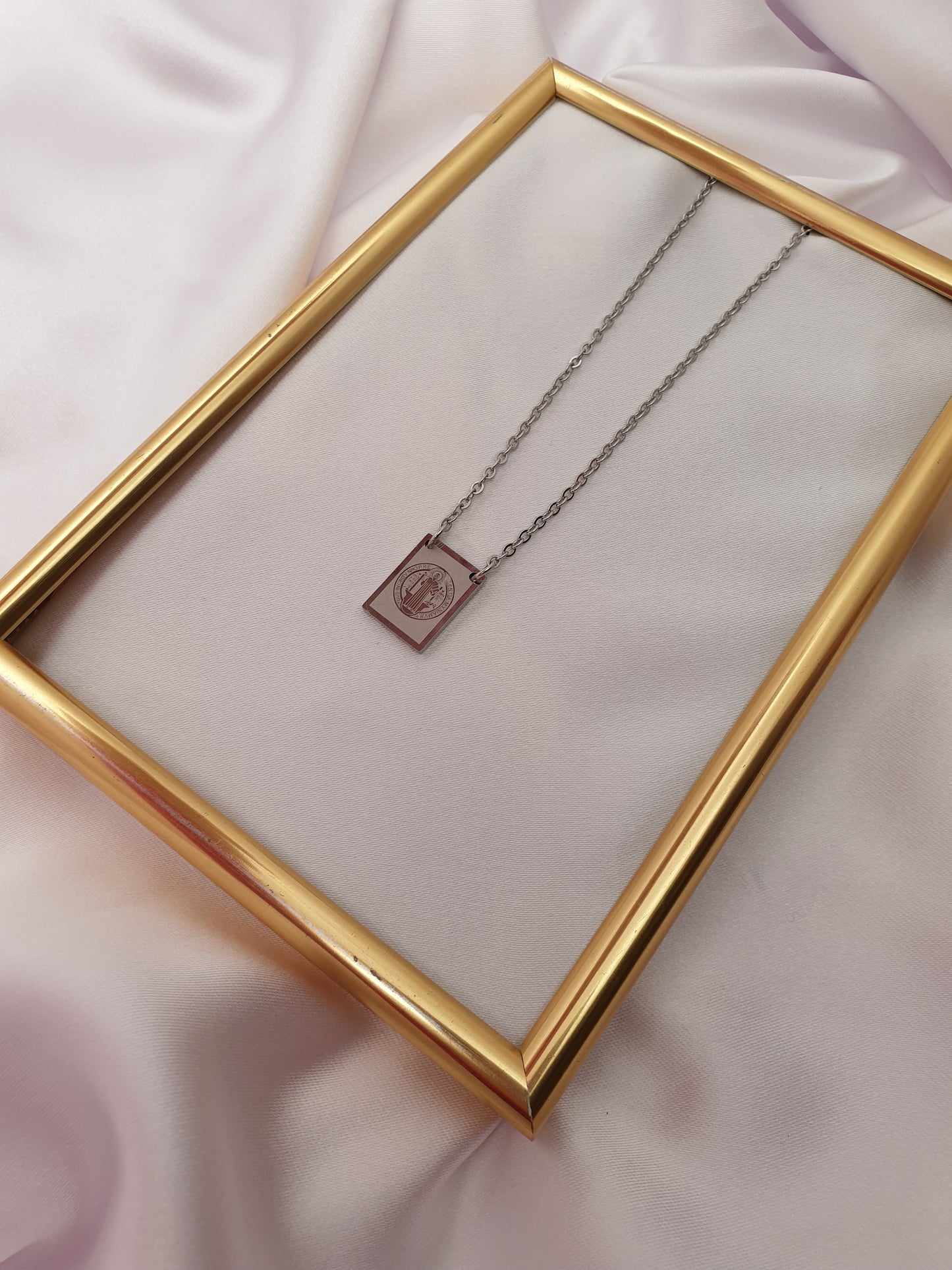 "PHARAOH'S MINIMAL SECRET" PENDANT NECKLACE | GOLD / SILVER