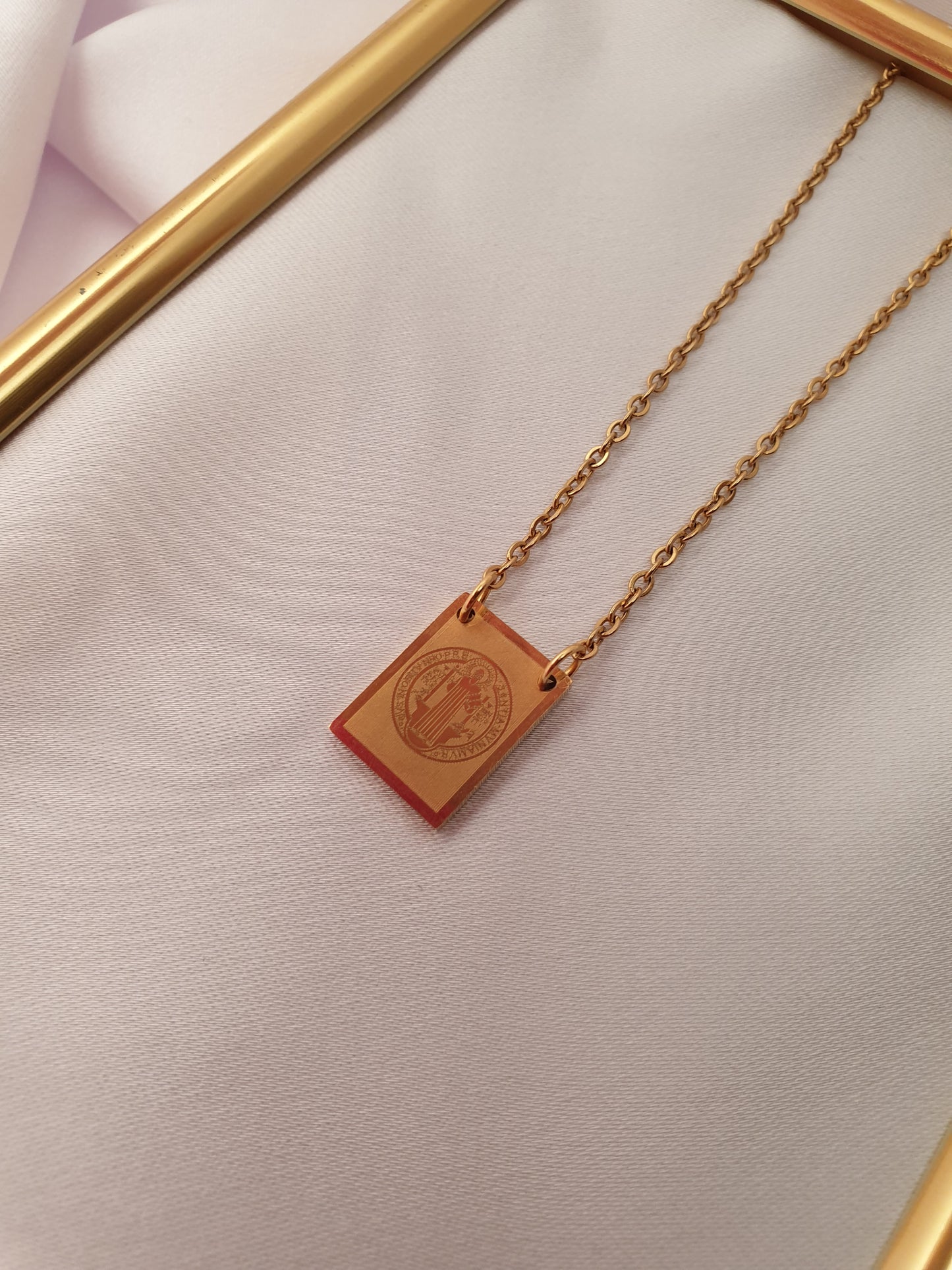 "PHARAOH'S MINIMAL SECRET" PENDANT NECKLACE | GOLD / SILVER