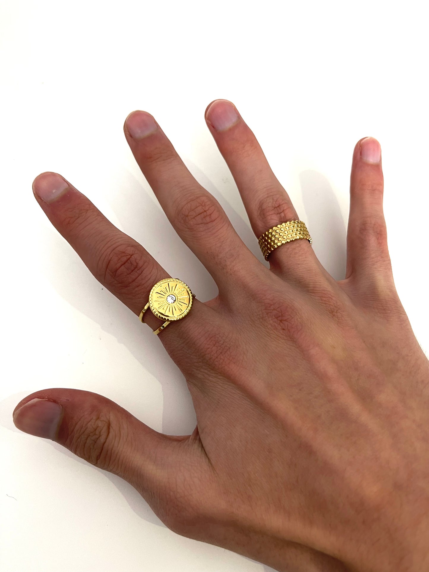 "GIZA" ADJUSTABLE RING