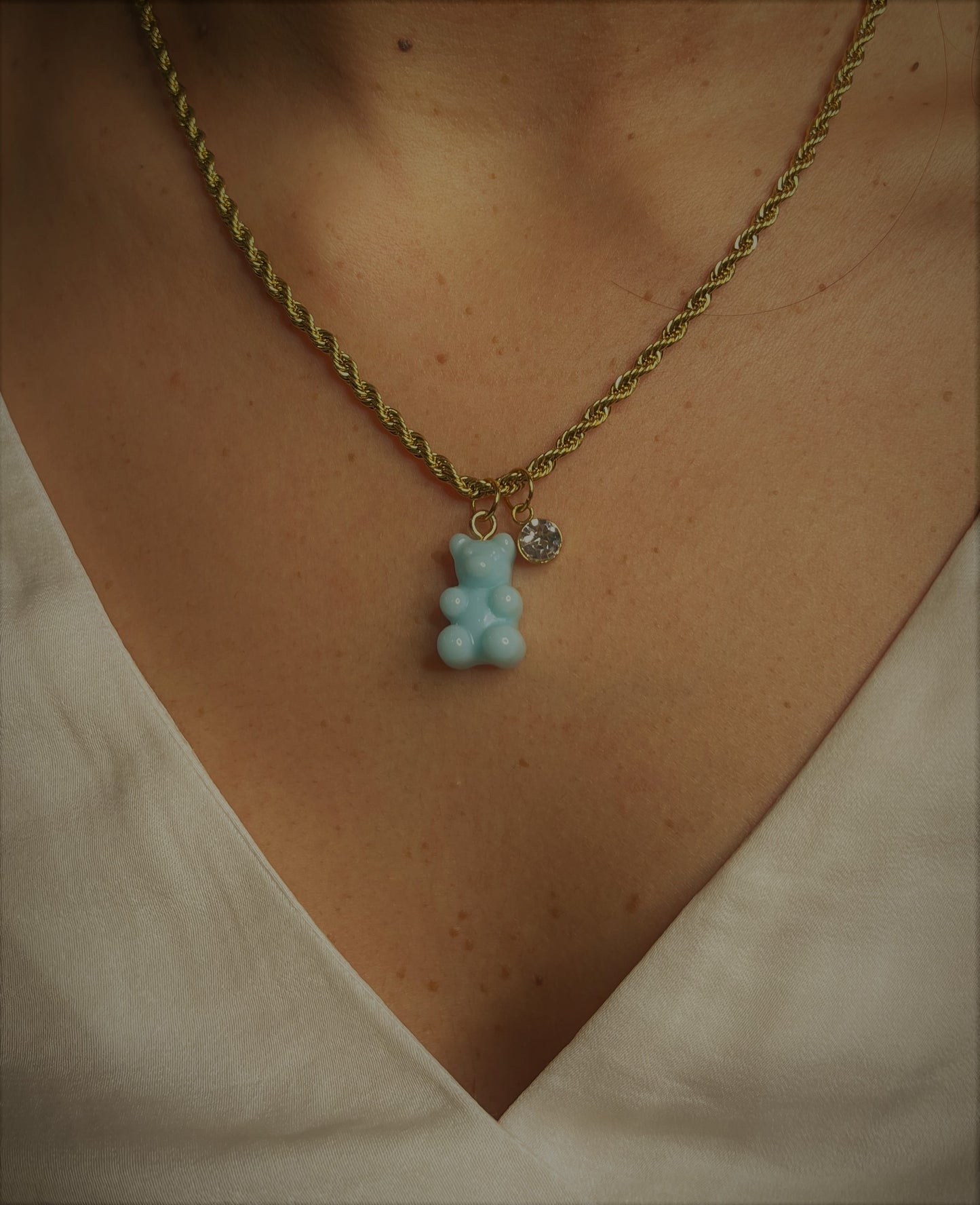 "BEAR" PENDANT NECKLACE