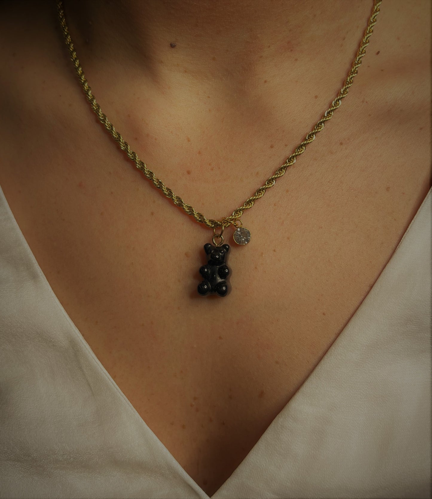 "BEAR" PENDANT NECKLACE