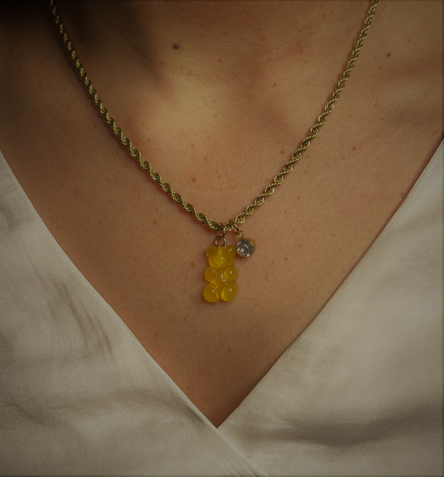 "BEAR" PENDANT NECKLACE