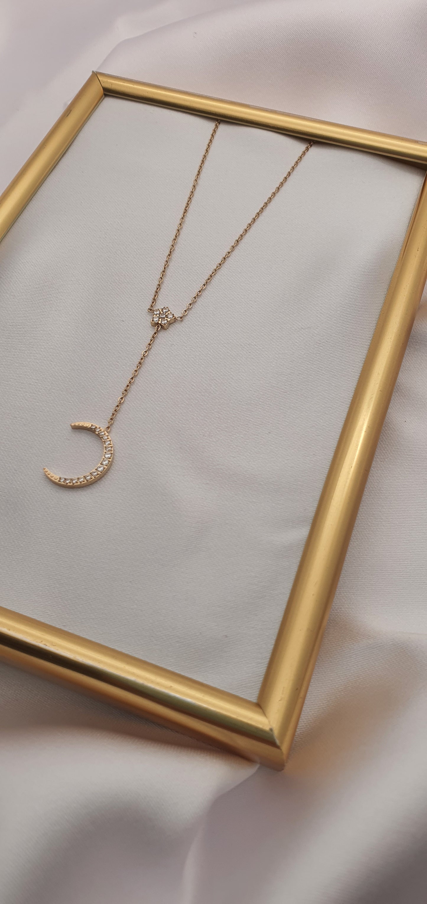 "MOONLIGHT" NECKLACE | GOLD / SILVER