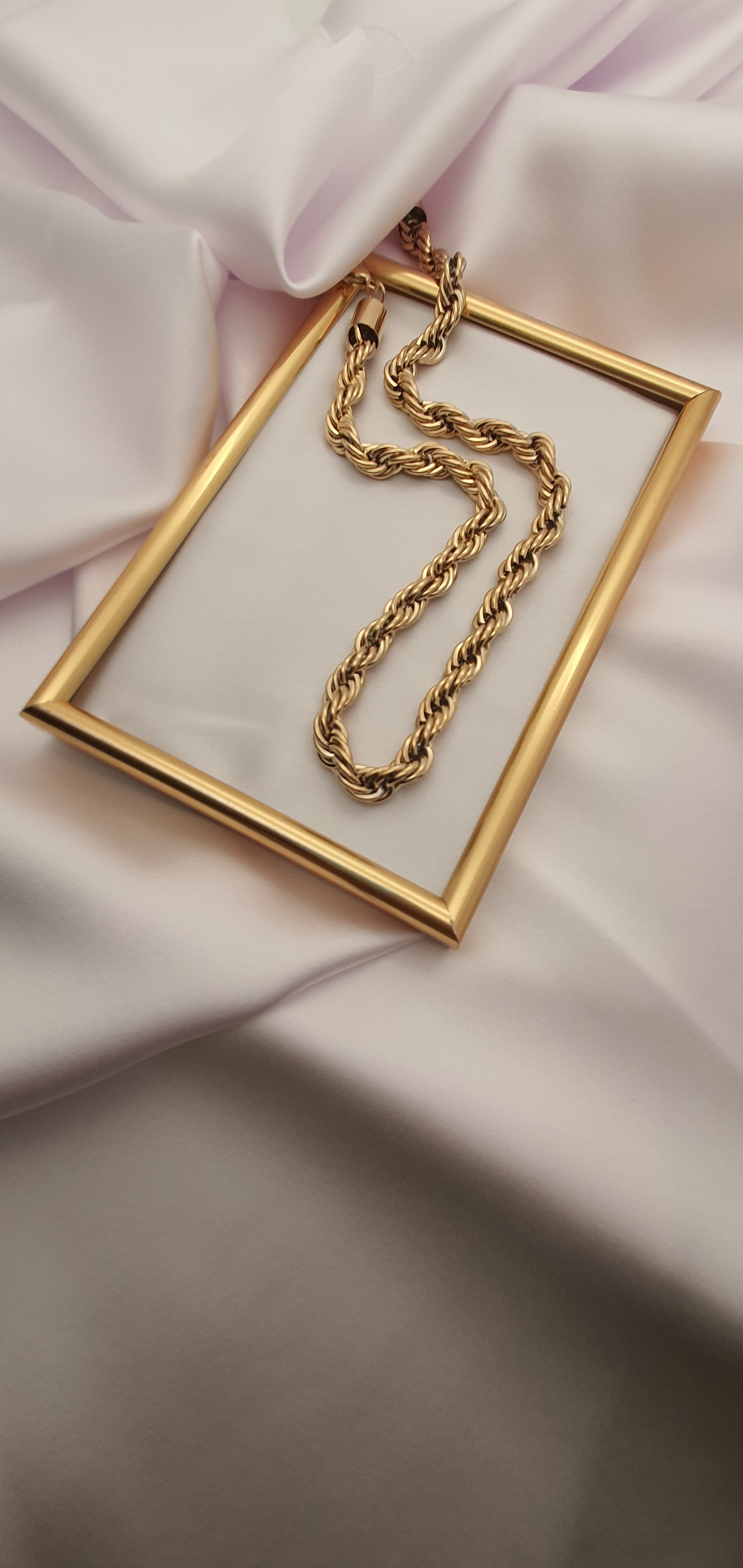 VALENTINE´S PACK | "GOLD ROPE" | NECKLACE + BRACELET