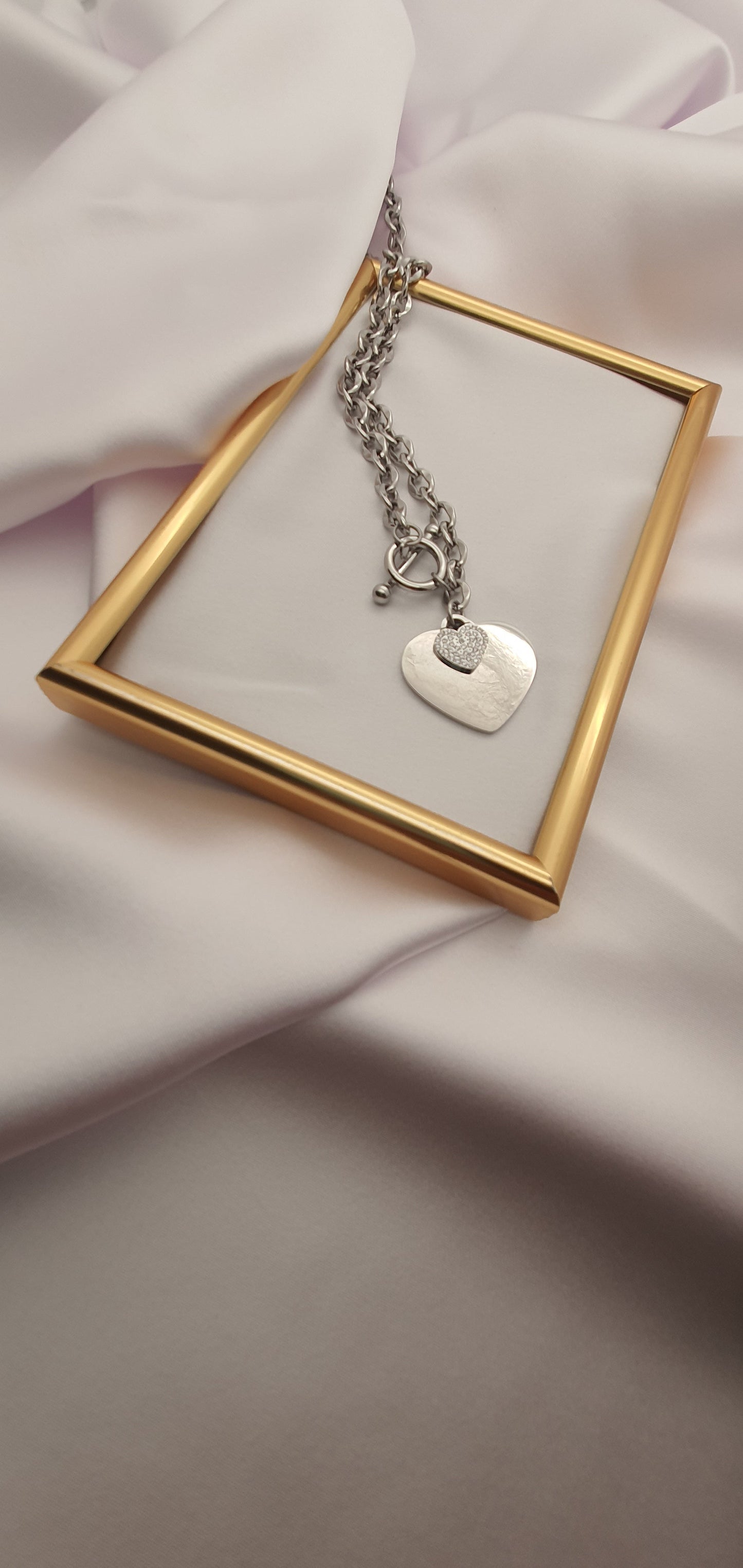 VALENTINE´S PACK | "HEART CHAIN" | NECKLACE + BRACELET