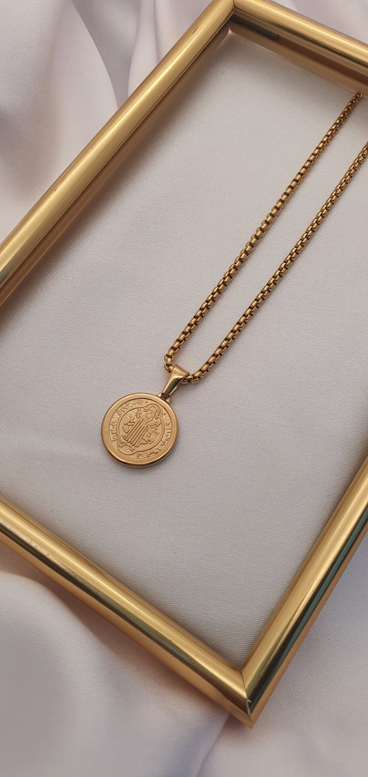 "PHARAOH" PENDANT NECKLACE | GOLD / SILVER
