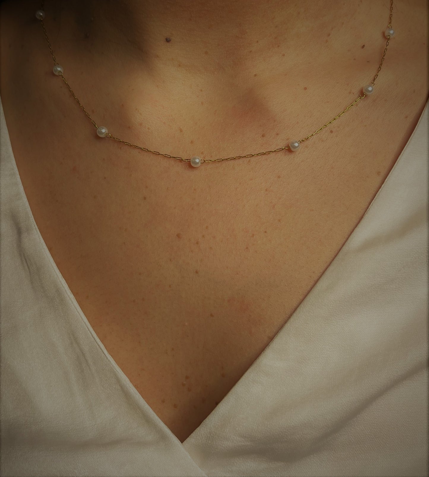 "MINI PEARL" NECKLACE | GOLD / SILVER