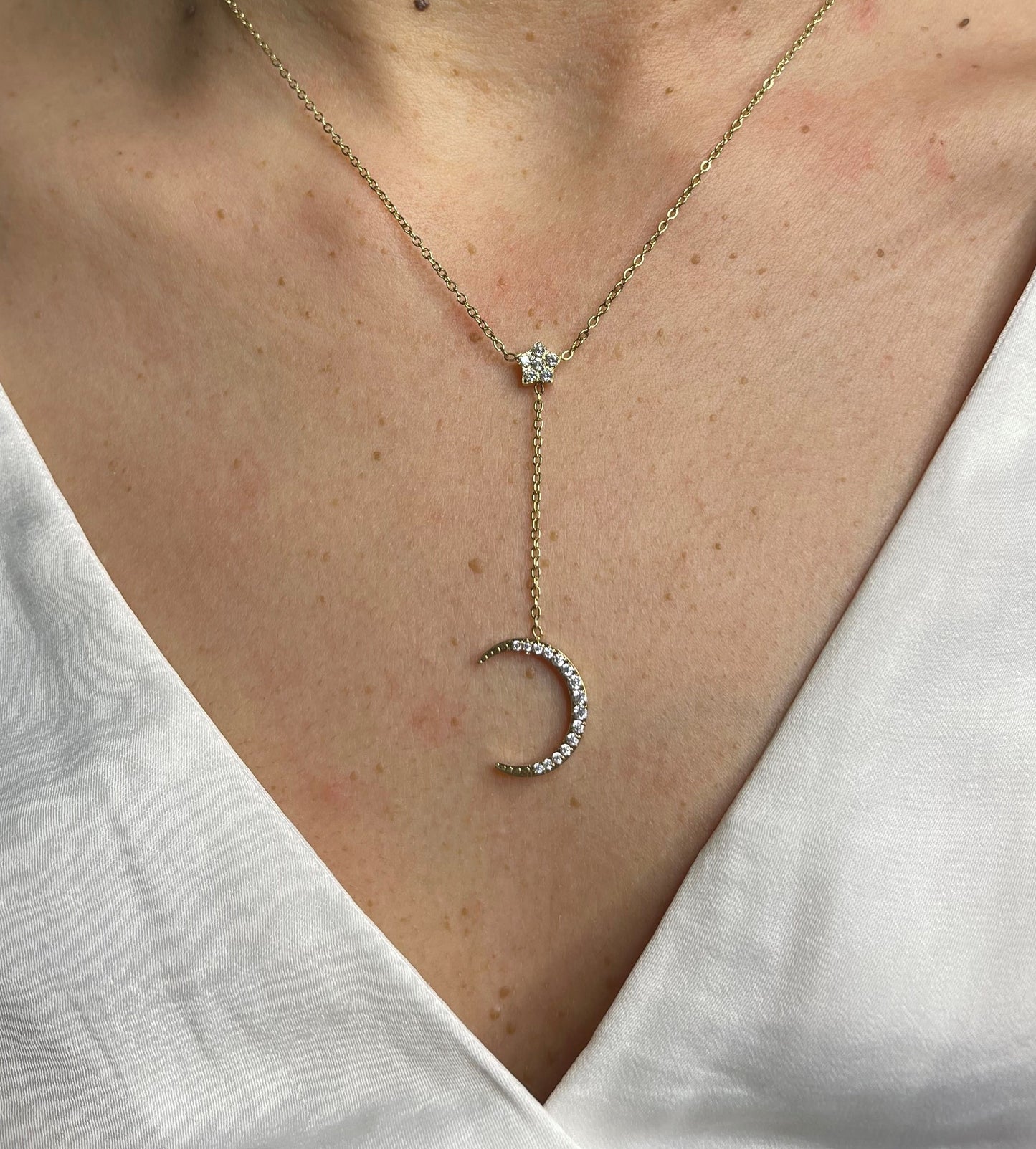 "MOONLIGHT" NECKLACE | GOLD / SILVER